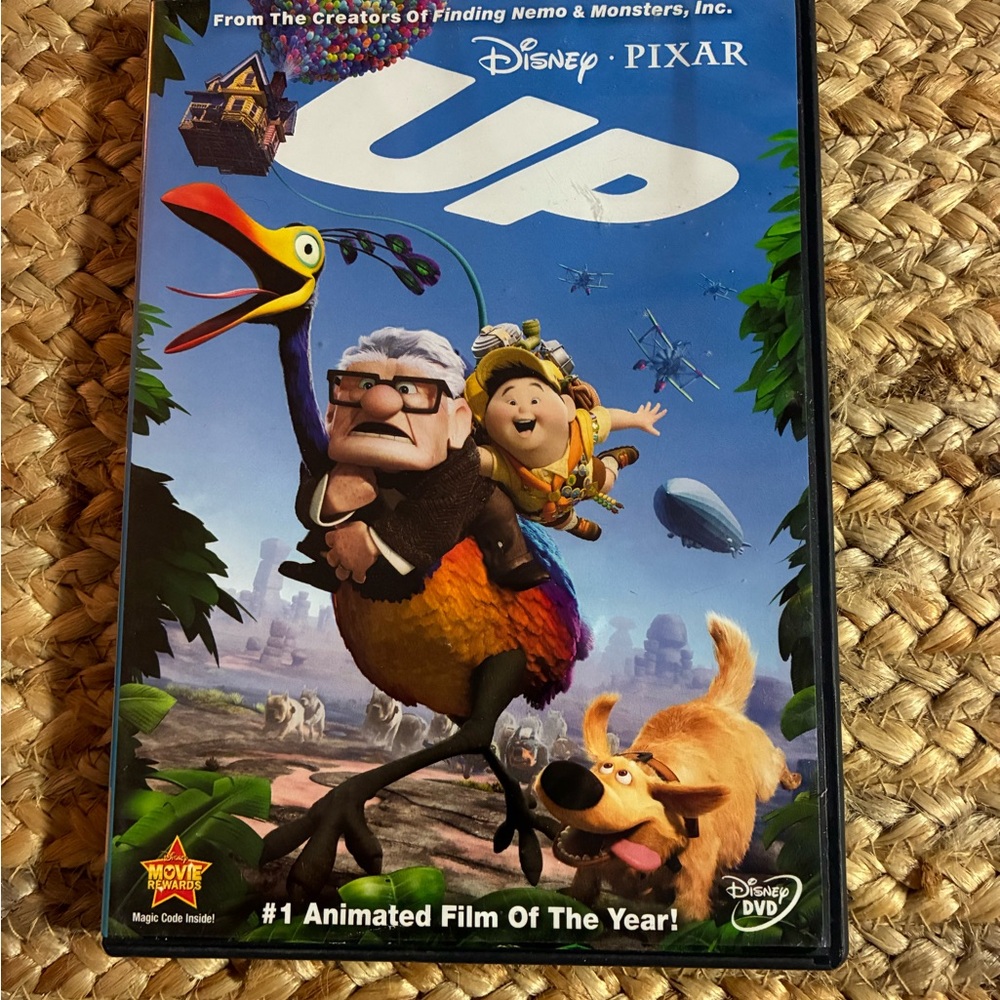 Disney Pixar 'Up' DVD - Blue and Green Cover
